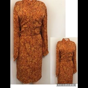80s Hana Sung silk dress 18